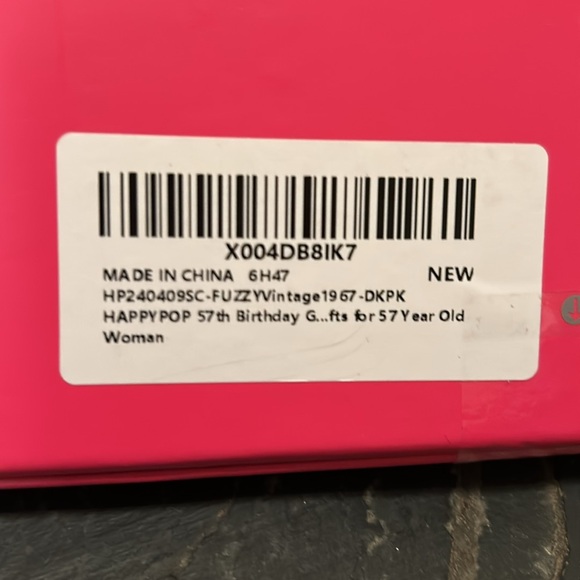 Happypop 1967 Birthday Socks - Picture 5 of 6